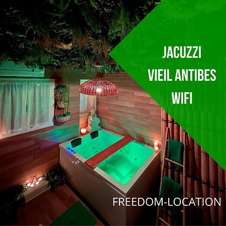 Le Balneo Jacuzzi Vieil Antibes Safranier Lejlighed Eksteriør billede