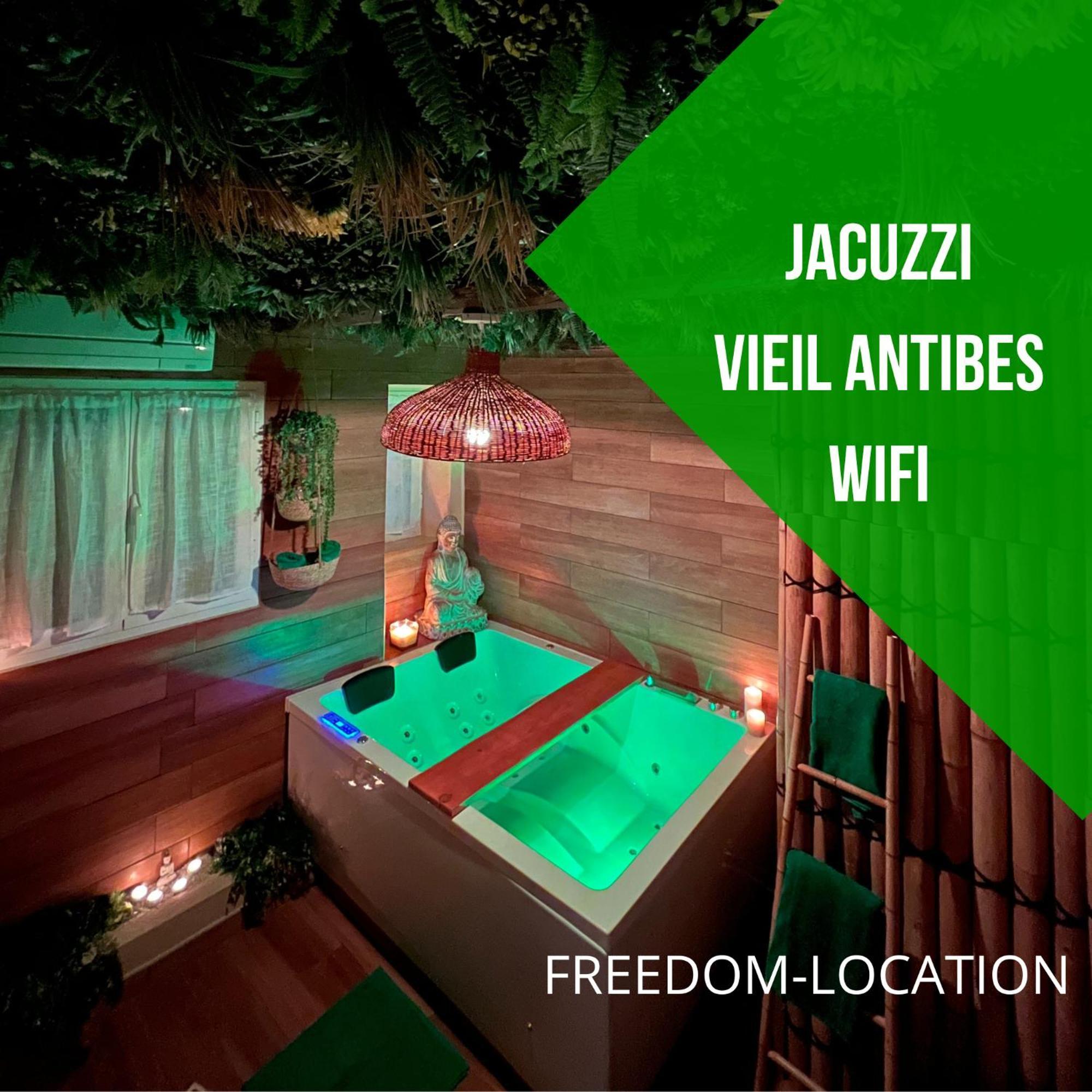 Le Balneo Jacuzzi Vieil Antibes Safranier Lejlighed Eksteriør billede